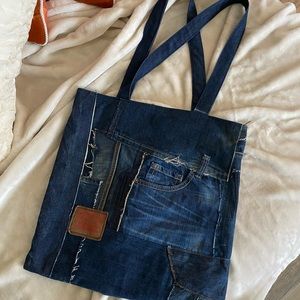 Levi’s custom denim tote NWOT